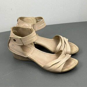 Khris Vera Pelle Leather Wedges